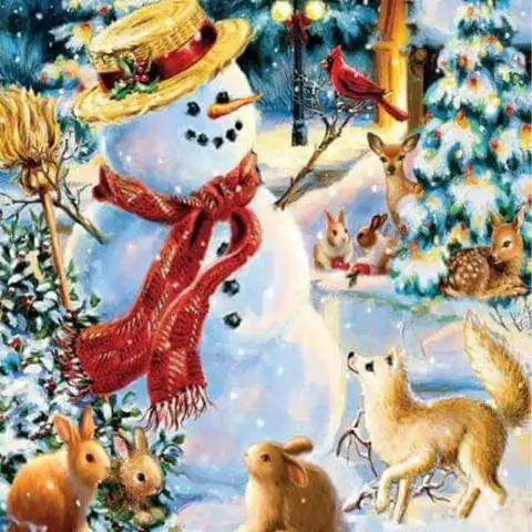 

Diamond Painting Full Square/ Round Drill Merry Christmas Santa Claus 5D Daimond Painting Picture Cross Stitch Gift DIY XP377