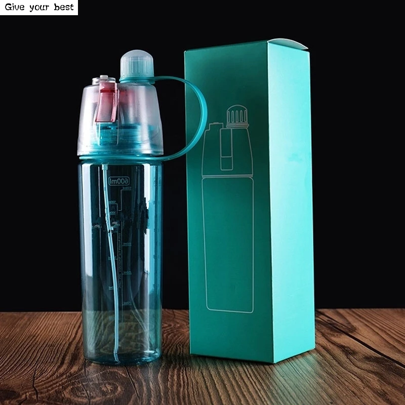 Креативные пластиковые стеклянные бутылки для питья улицы велосипеда спорта