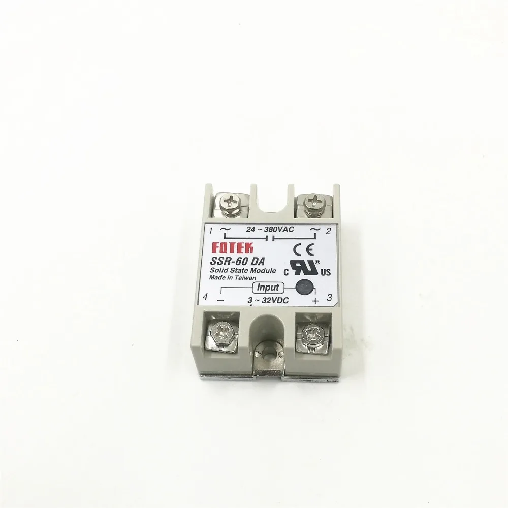10 шт. твердотельные реле SSR 60DA 60A 3 32VDC 24 380VAC SSR|Реле| |