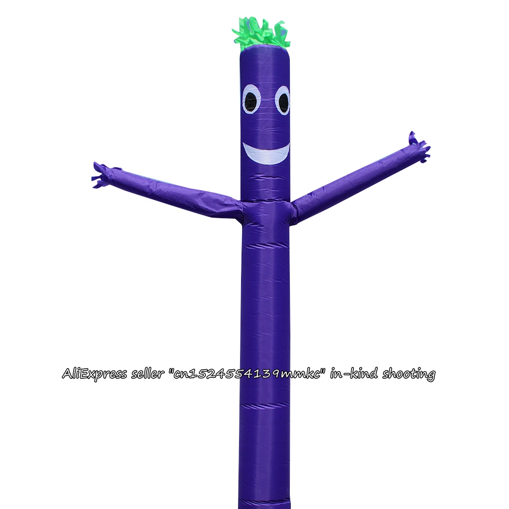 

Air Dancer Sky Dancer Inflatable Tube Dance Puppet Wind Flying 10ft For 12inch Blower (Dark Purple)