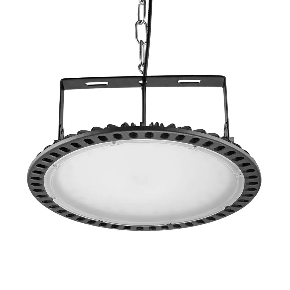 4 шт. 200 Вт НЛО LED High Bay Light 110 В 220 Водонепроницаемый IP65 Led лампа коммерческое