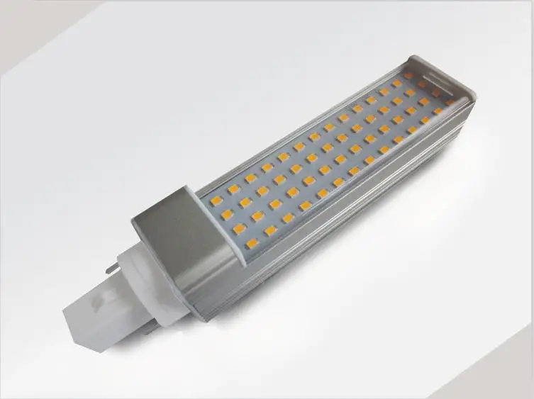 50 шт./лот 13 Вт G24 Светодиодная лампа E27 led PL освещение с 64 светодиодами SMD2835 1300 лм|lamp