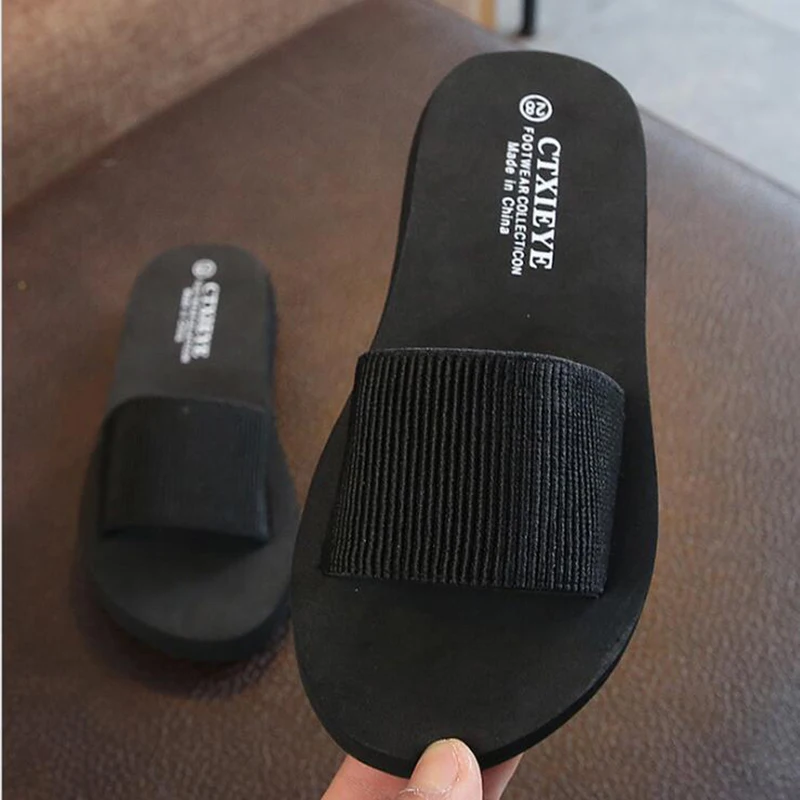Шлепанцы детские на платформе сандалии желе обувь Melissa b26|Тапочки| |