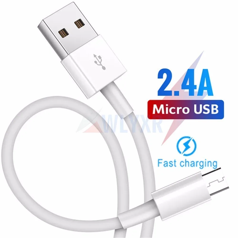 Кабель Micro USB для передачи данных и зарядки 1 м 2 3 шнур быстрой Xiaomi Redmi Note 7 5 6 Pro Honor 10