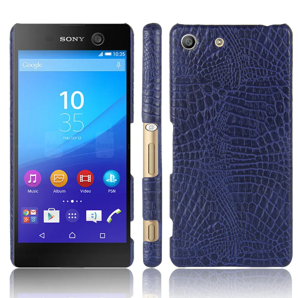 Защитный чехол из крокодиловой кожи для SONY Xperia M5 m 5 двойной жесткий защитный