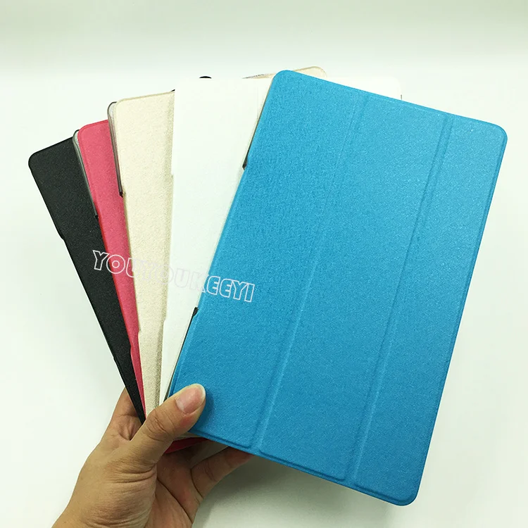 Ультра тонкий 3 раза Folio PU Стенд чехол для FENGXIANG 10,1 дюймов 4G LTE Восьмиядерный ips планшетный ПК+ 3 Подарки