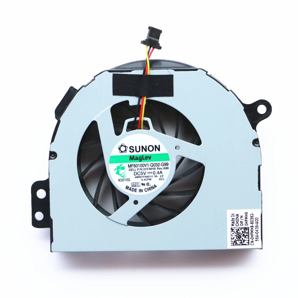Вентилятор процессора для ноутбука Dell Inspiron N4110 N4120 M411R N4410 V3450 охлаждения SUNON MF60100V1