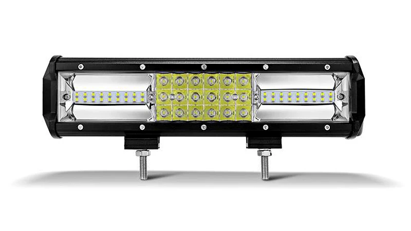 Oslamp 3 ряда 12 дюймов 162W светодиодный светильник бар Offroad светодиодный бар светодиодный рабочий светильник 12v 24v для Nissan Maxima Sylphy Livina Titan Teana Altima