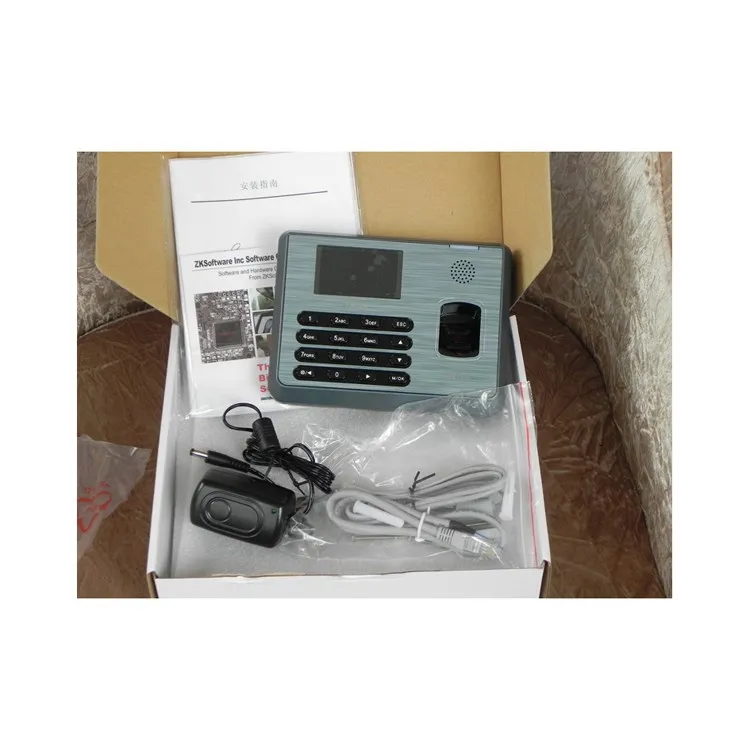 TX628 3 дюймовый цветной экран TCP/IP Распознавание отпечатков пальцев время