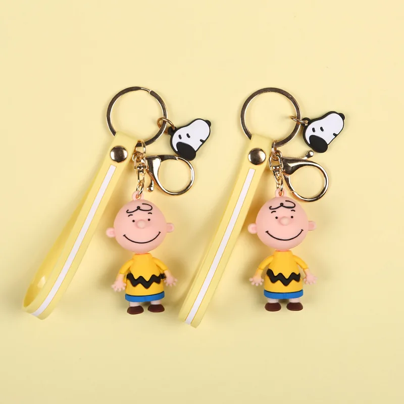 Новинка 2019 милый брелок с мультипликационным принтом Charlie Brown для дам креативная Автомобильная сумка