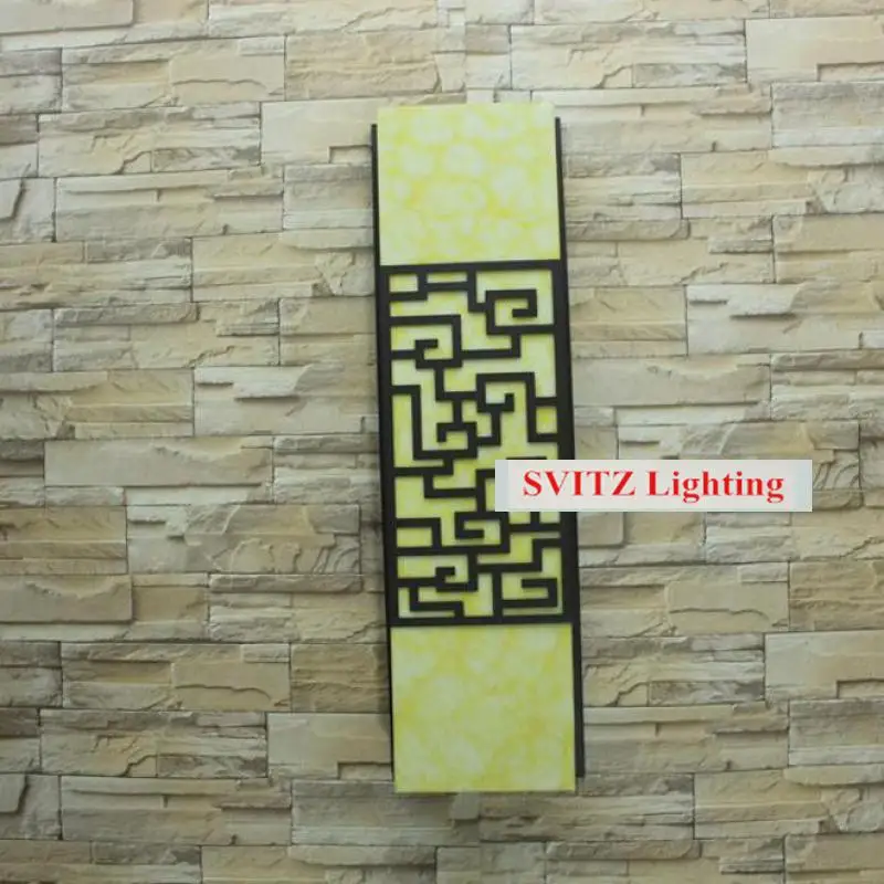 Садовый огромный длинный настенный светильник уличное настенное освещение