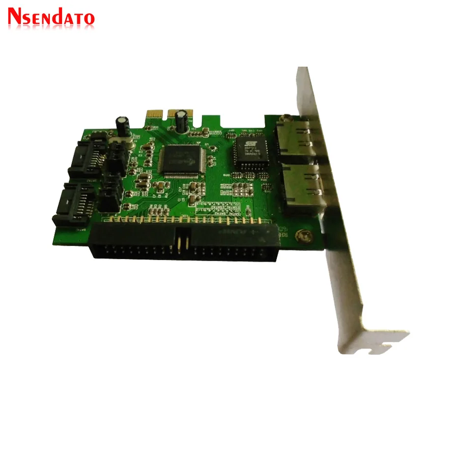 Новый адаптер JMB363 с 2 портами PCI E SATA II 0 RAID и 1 IDE 3 5 дюйма на Express преобразователь