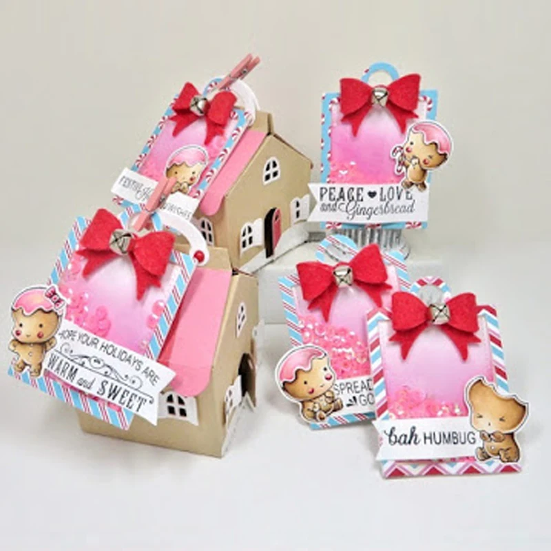 Детский праздничный дом прозрачный силиконовый штамп/печать для DIY скрапбукинга/фото декоративная открытка для альбома