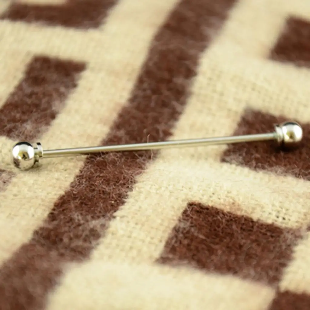 Мужской винтажный круглый зажим на воротник рубашки для галстука брошь особый и