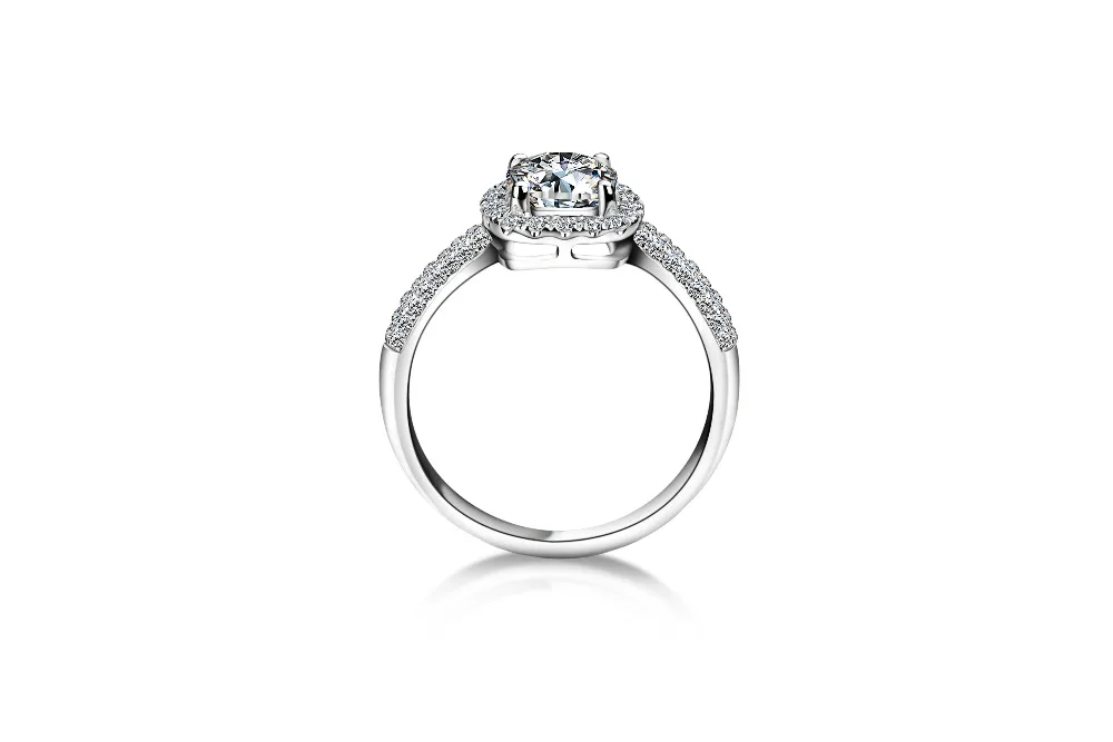 Жемчужные камни Cheestar белое золото 18 карат цвет EF муассаниты ювелирные изделия