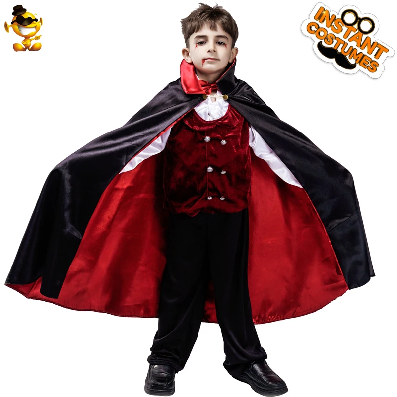 DSPLAY оригинальный Косплэй Deluxe для мальчика костюм вампира детский темноты