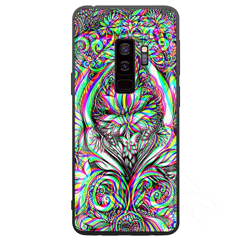 9 Lavaza психоделическая футболка художественный чехол для samsung Galaxy S10 S9 S8 S7 S6 Plus Note 9 8 M30 M20 M10 край - Цвет: 9