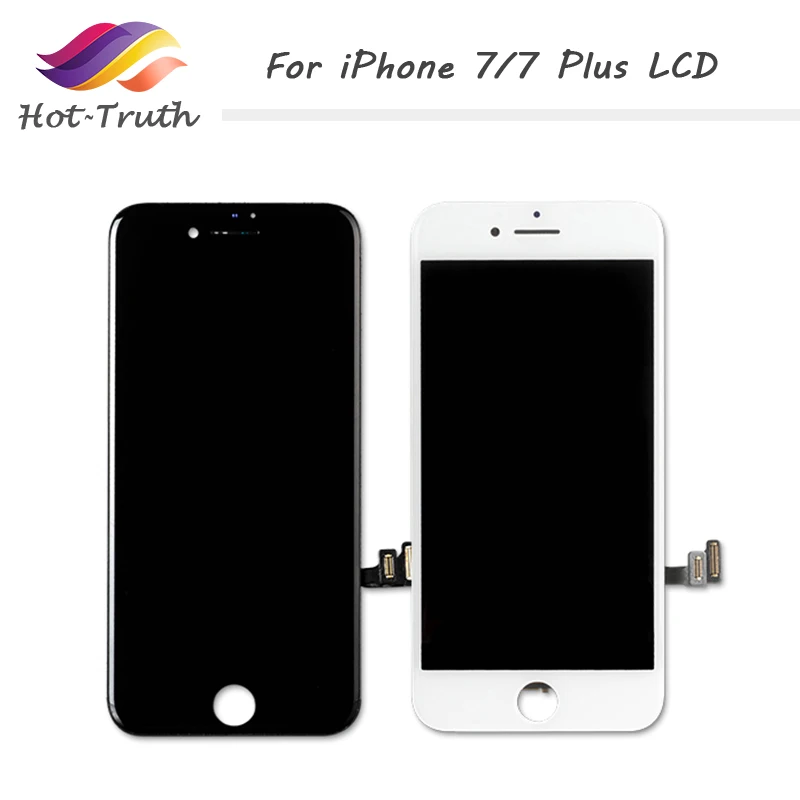 10 шт./лот OEM черный белый ЖК дисплей для iPhone 7 plus AAA +++ дигитайзер в сборе с 3D