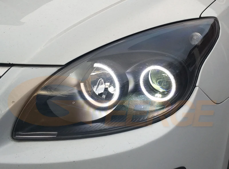 Для hyundai i30 2007 2008 2009 2010 2011 хэтчбек универсал фар отличное Ультра яркое освещение smd комплект светодиодов «глаза ангела»