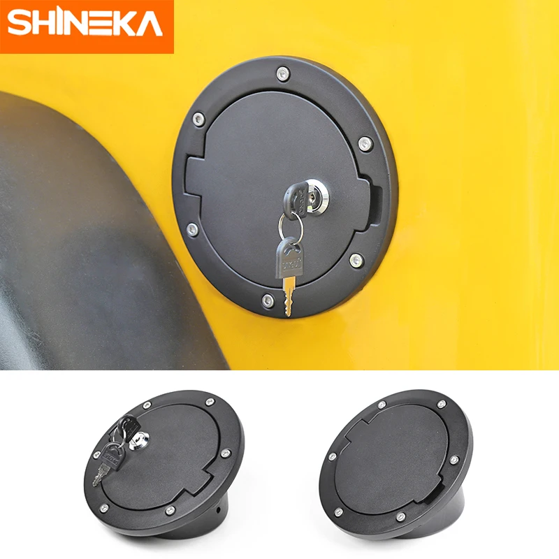 Чехлы на бак SHINEKA для Jeep Wrangler TJ масляная Крышка автомобиля крышка топливного бака