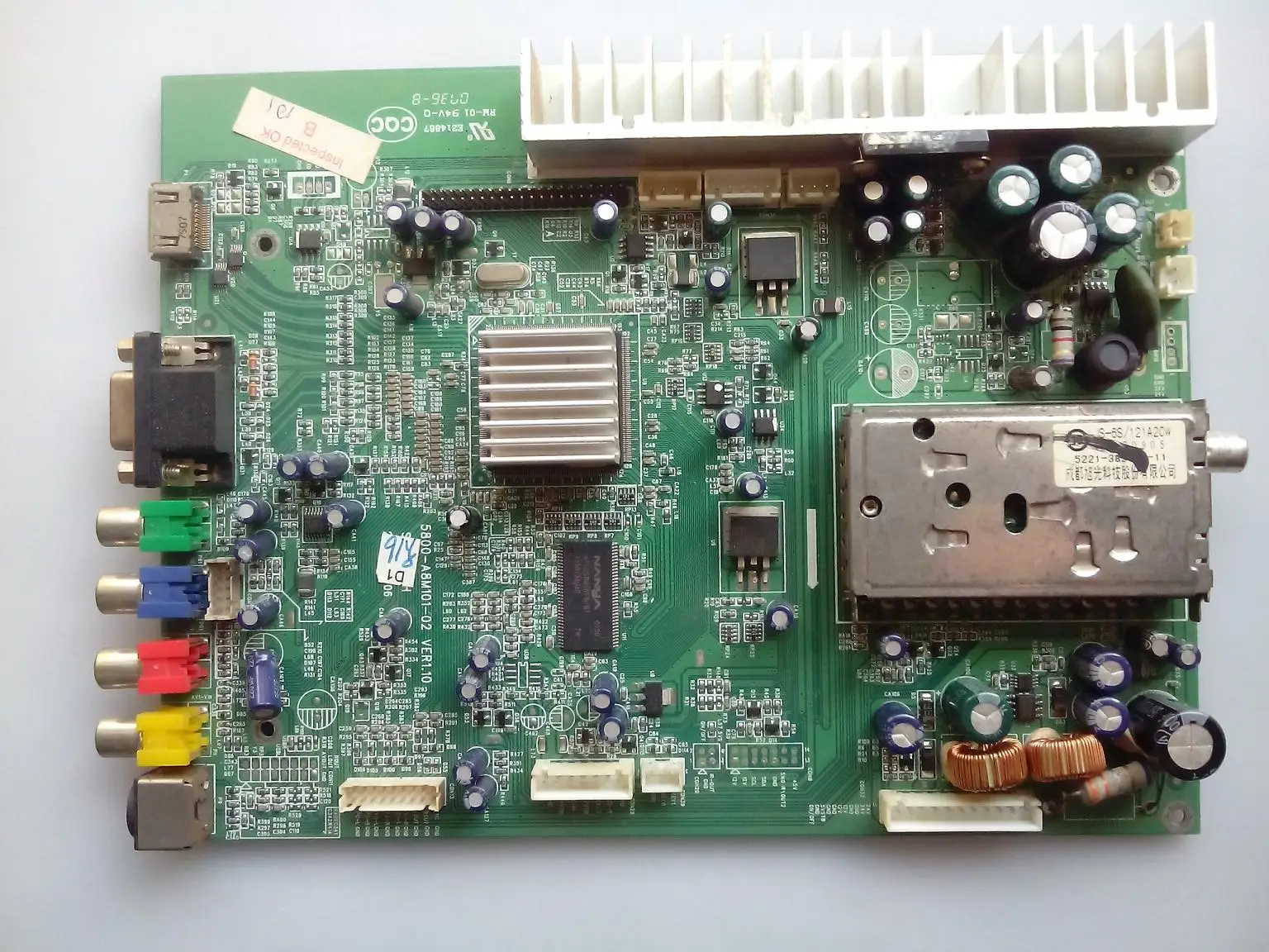 

37L98PW Motherboard 5800-A8M101-02/03 Screen LC370WX4 LC370WX1