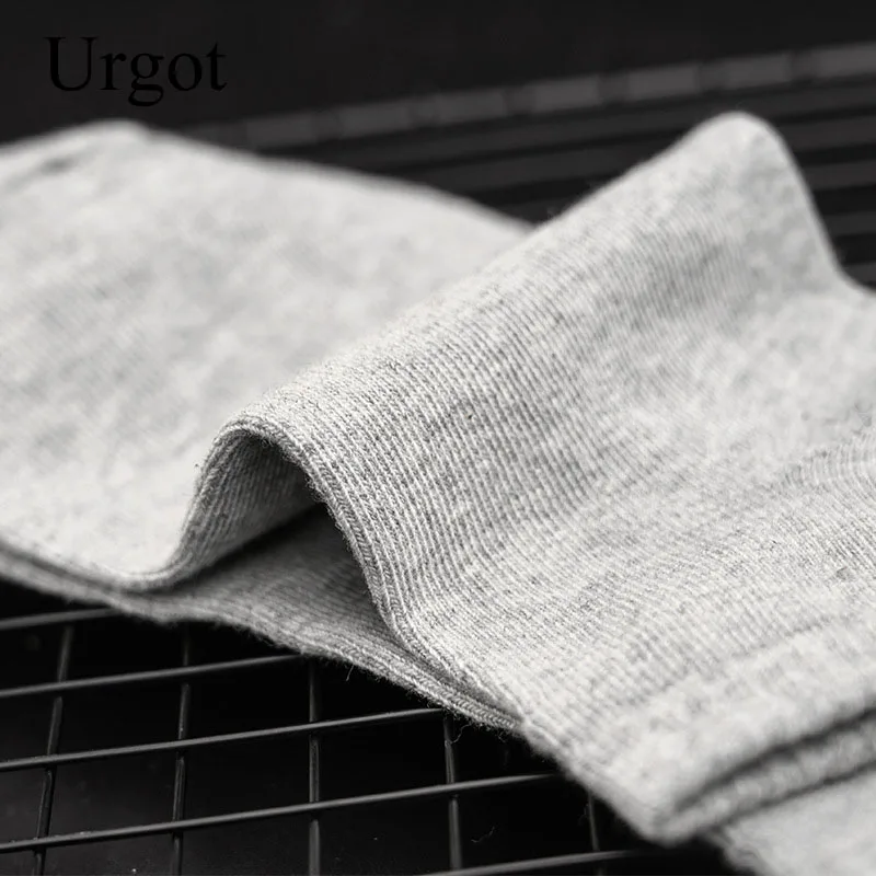 Urgot 5 пар носки большого размера плюс 46 47 48 мужские деловые повседневные короткие