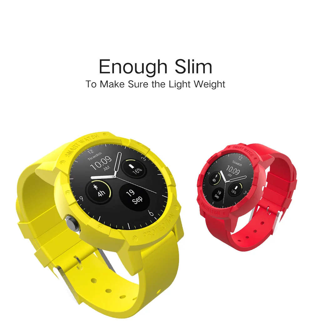 Чехол для часов SIKAI для Ticwatch E защитный чехол для движения для Ticwatch E Case умные спортивные часы аксессуары чехол для Tic Watch E