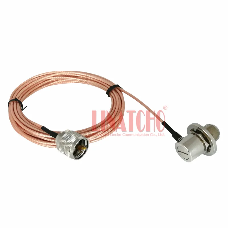 Кабель для антенны pl259 uhf штекер гнездо коаксиальный rg316 Удлинительный кабель