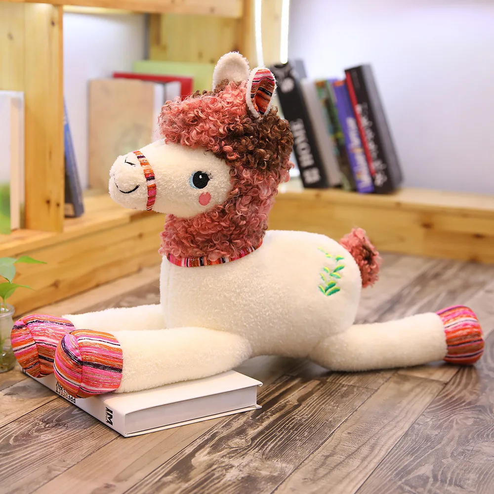 Бесплатная дропшиппинг большой размеры мультфильм Плюшевые кукла альпака