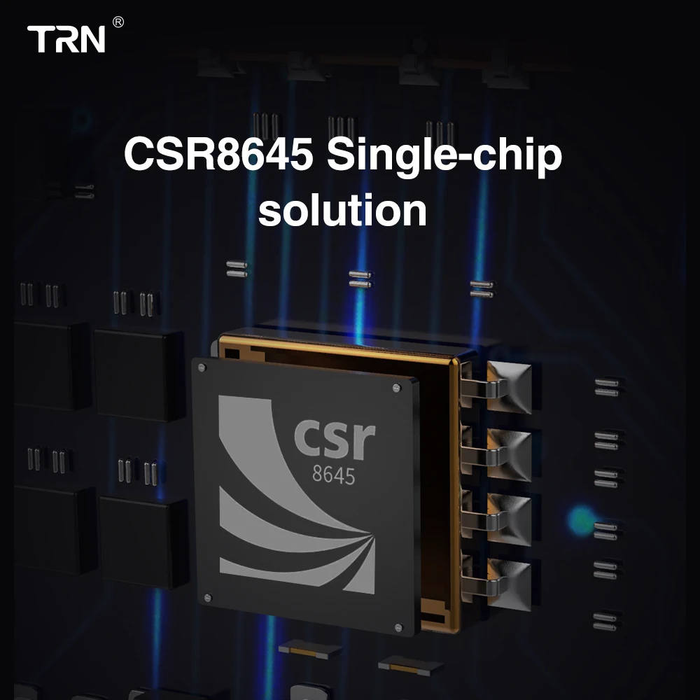 TRN BT3S беспроводной Bluetooth APT-X MMCX/2Pin/IE80 соединительный кабель с чипом CSR8645 APTX