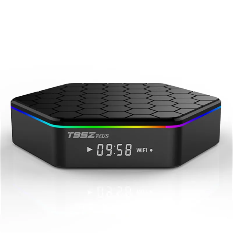 ТВ приставка HAAYOT Amlogic S912 Android T95Z Plus 2 Гб 16 медиаплеер 4K HD2.4G и 5G Wifi BT4.0 гигабитная Lan 7 1