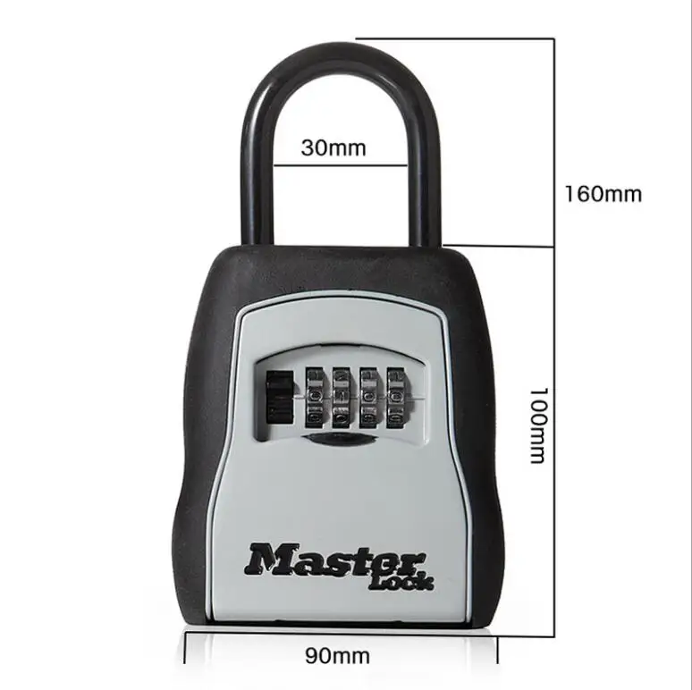 Сейф для ключей от Master Lock открытый настенный Комбинированный Замок с паролем