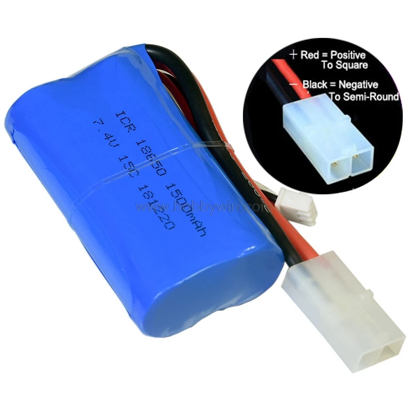 7 4 V 2S 1500mAh 15C литий ионный аккумулятор большой Tamiya Женский Разъем для