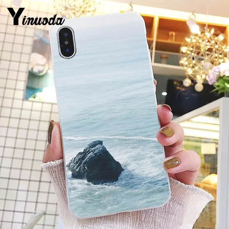 A7 Yinuoda океан море декоративный пейзаж Новинка чехол для телефона Fundas чехол для iPhone 6 S 6 plus 7 7 plus 8 8 Plus X Xs MAX 5 5S XR - Цвет: A7