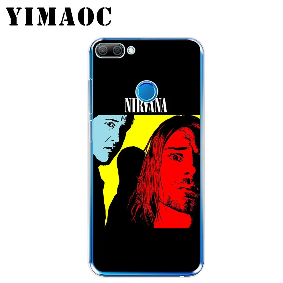 Yimaoc Nirvana полосы мягкий чехол для huawei Коврики 30 20 P30 P20 P10 P9 P8 2015 2016 2017 P Smart Lite рro |