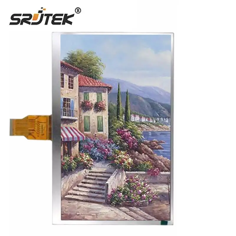 

Srjtek 10.1 1024*600 For N9106 A101 MTK6582 LCD Display Panel Screen Monitor T101840B T101840B L2 internal LCD screen