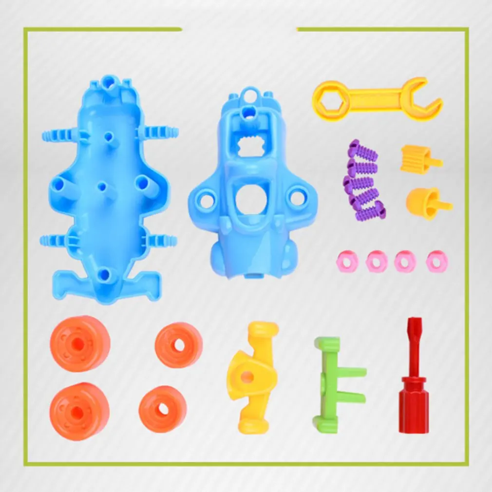 1 шт. самолет вертолет модель автомобиля игрушка креативный мультфильм разборка