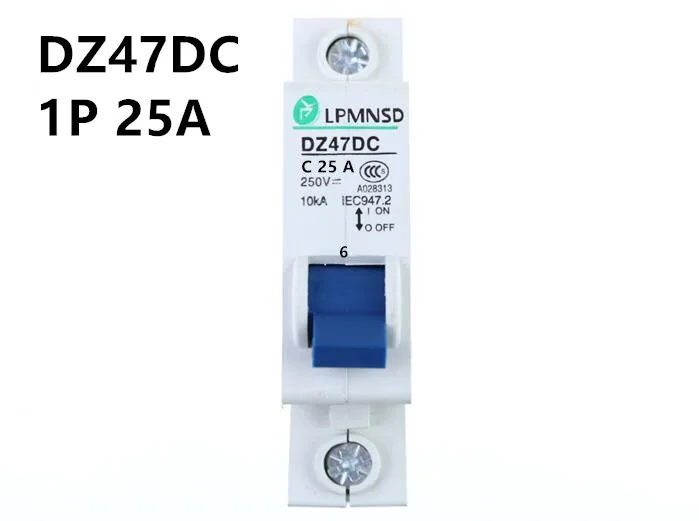DZ47 1 P 25A DC 250V Автоматический выключатель MCB pole C45|circuit breaker mcb|circuit breakermcb circuit |