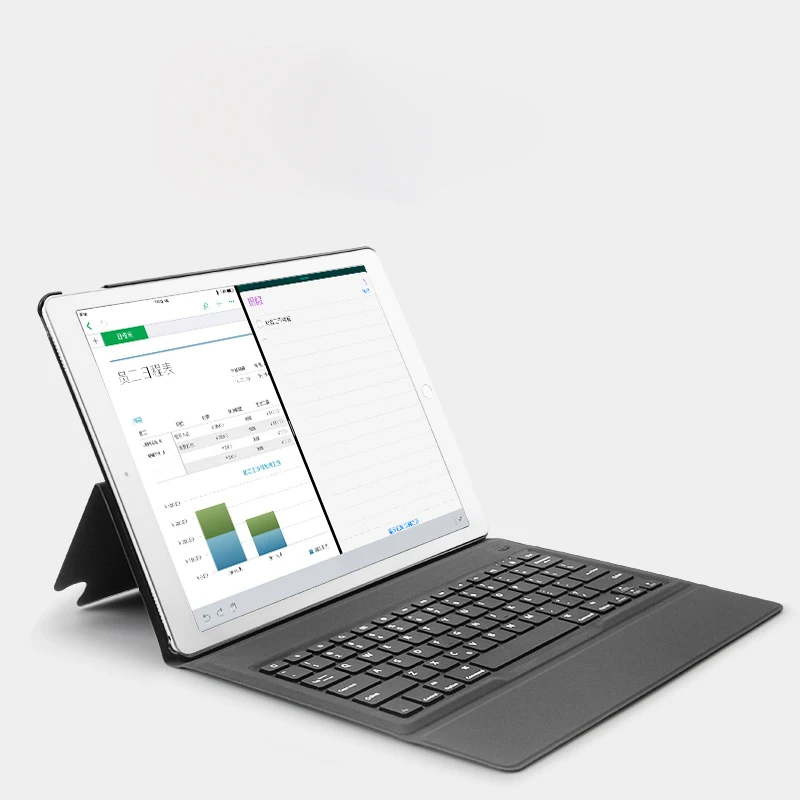 Новый ультратонкий чехол с беспроводной Bluetooth клавиатурой для iPad Pro 12 9 2015 Edition / 2017