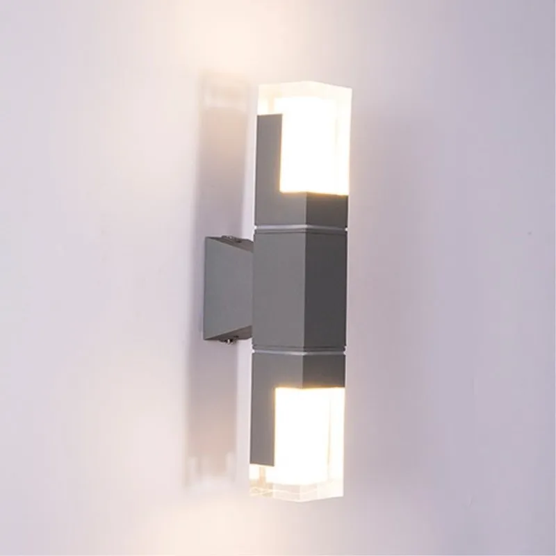 10 Вт алюминиевый настенный светильник светодиодный AC85-265V декоративное бра