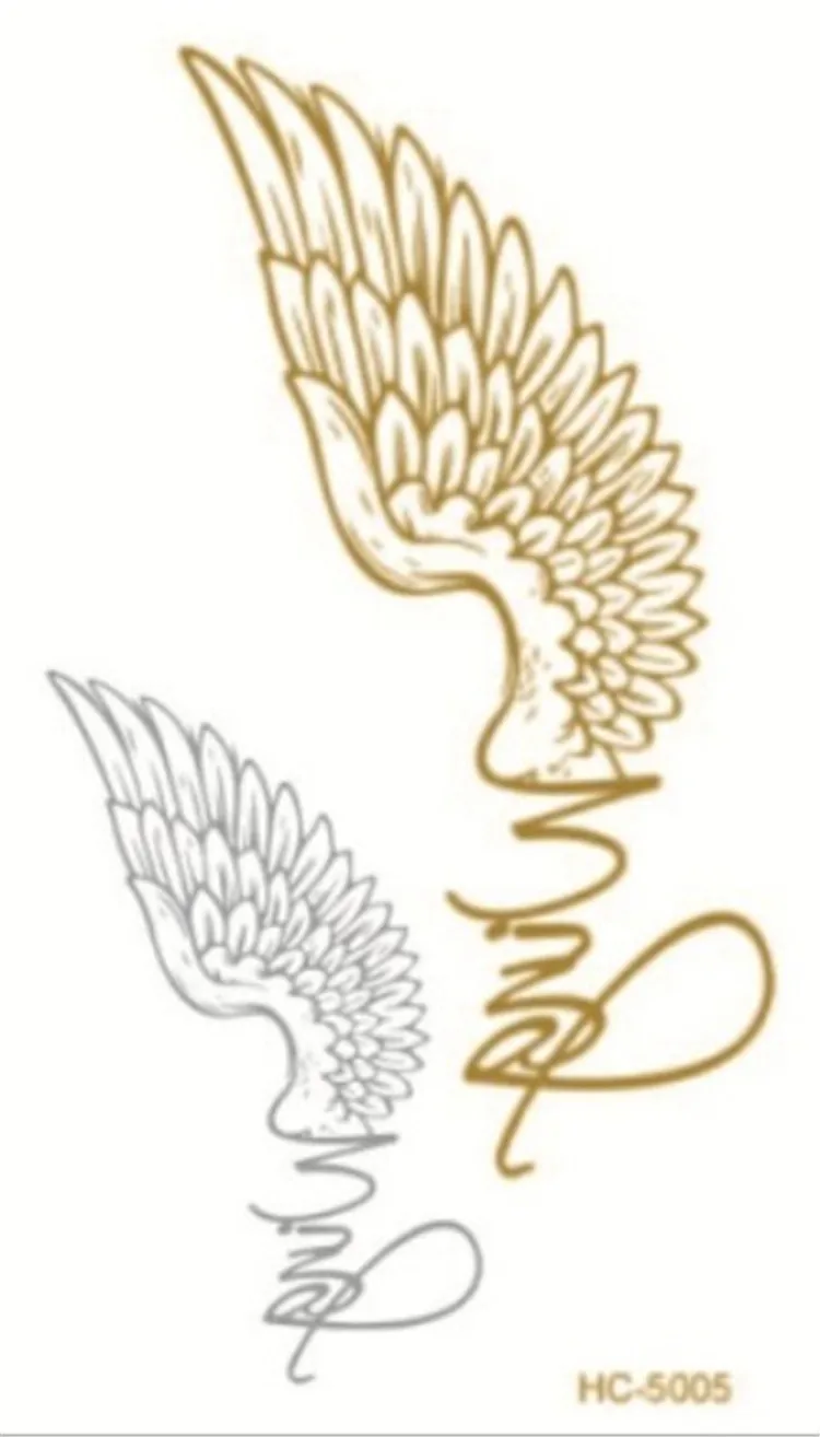 10x6cm Waterproof sun selling bracelets DIY Body art flash gold tattoo jewelry large temporary arabic Indian tattoos stickers | Красота и