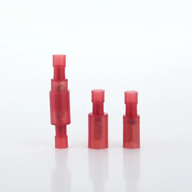 20 шт./лот цилиндрический штекер и гнездо красный быстроразъемный соединитель