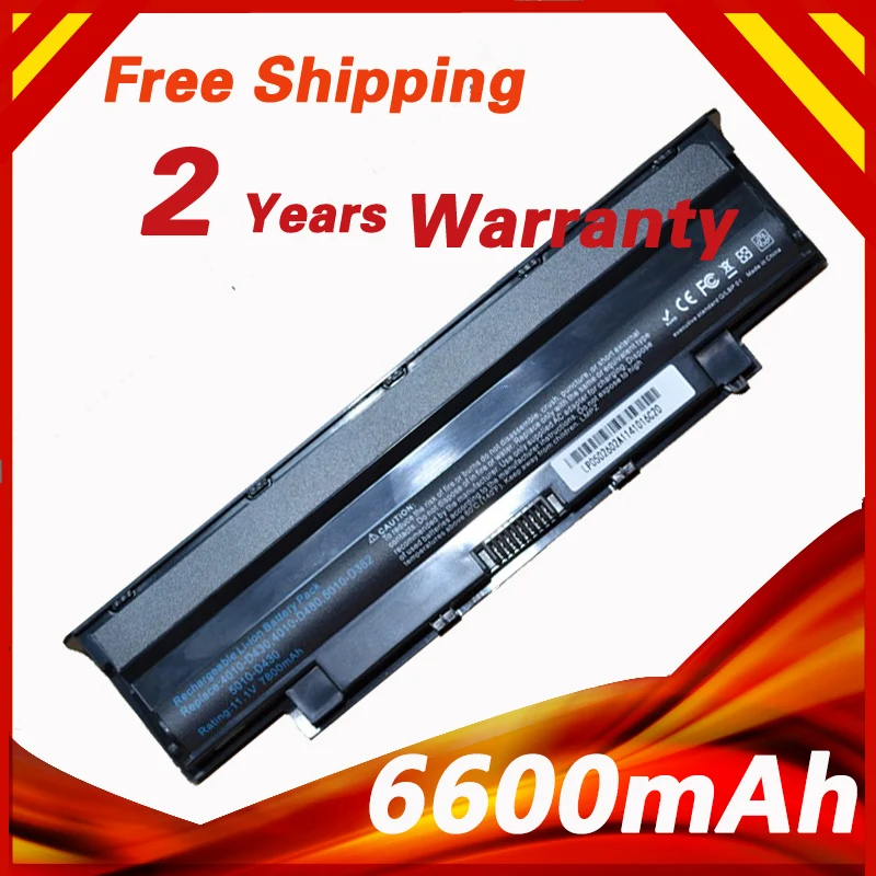 Аккумулятор для ноутбука N4010 9 ячеек Dell 13R 14R 15R 17R 3450 3550 1440 3750 N5010 N5020 N5030 N5040 N5050 N5110 M5030