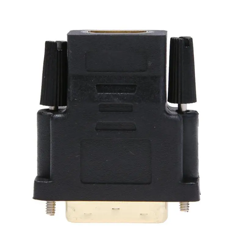 Адаптер HDMI совместимый с женским и мужским разъемами DVI 24 + 1Pin позолоченный