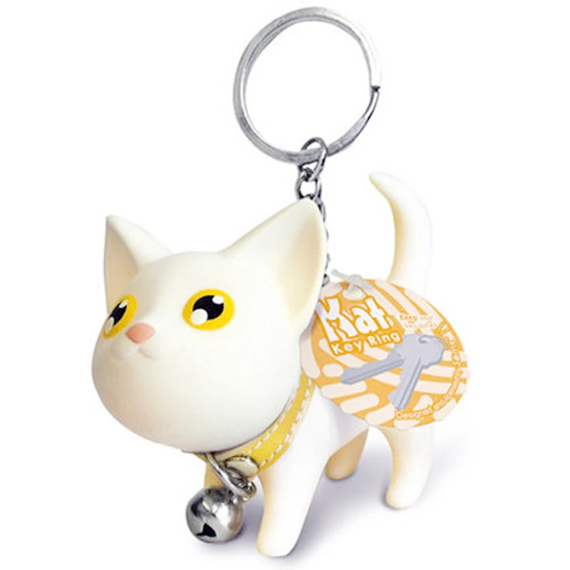 Брелок для ключей с милыми животными кошками женщин и мужчин | Украшения
