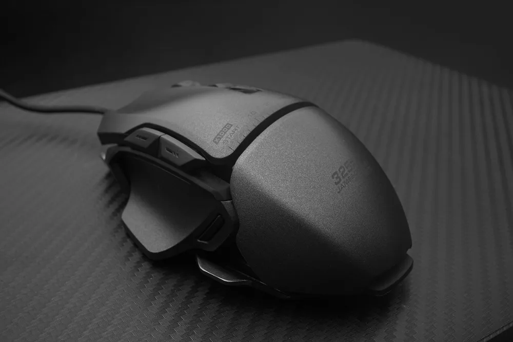 James Donkey 325RS USB Проводная лазерная игровая мышь с 4 регулируемыми 7200 точек/дюйм 7 кнопок игровая мышь для ПК ноутбука Настольный Souris gamer