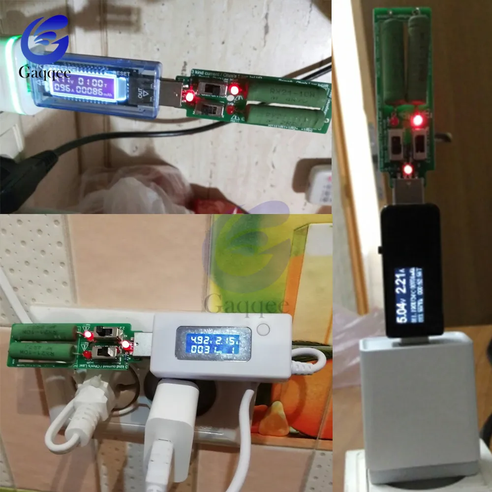 Вольтметр амперметр с ЖК дисплеем и USB детектором 3 7 в пост. Тока|Тестеры