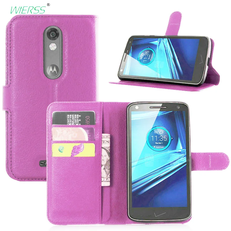 Роскошный кожаный чехол кошелек с откидной крышкой для Motorola Moto X Force XT1581 XT1580 5 4 "
