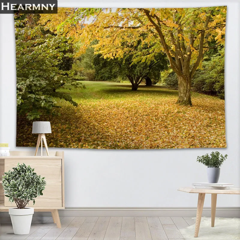 HEARMNY настенный гобелен березовые форы гобелены настенная витрина для домашнего
