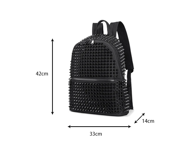 Women Luxury Backpack High Quality Rivet Canvas Backpack Ladies Travel Bagpack Mochila School Bags For Girls Back Pack Sac A Dos